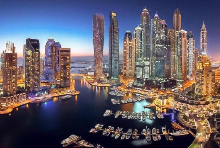 Marina Diamond 2 Lägenhet Dubai Exteriör bild